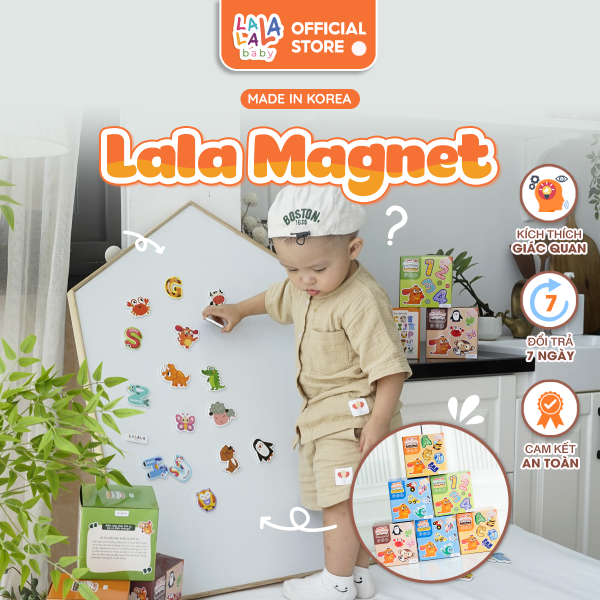 Đồ chơi nam châm Lala Magnet